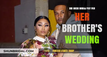 Nicki Minaj's Brother's Wedding: Did She Foot the Bill?
