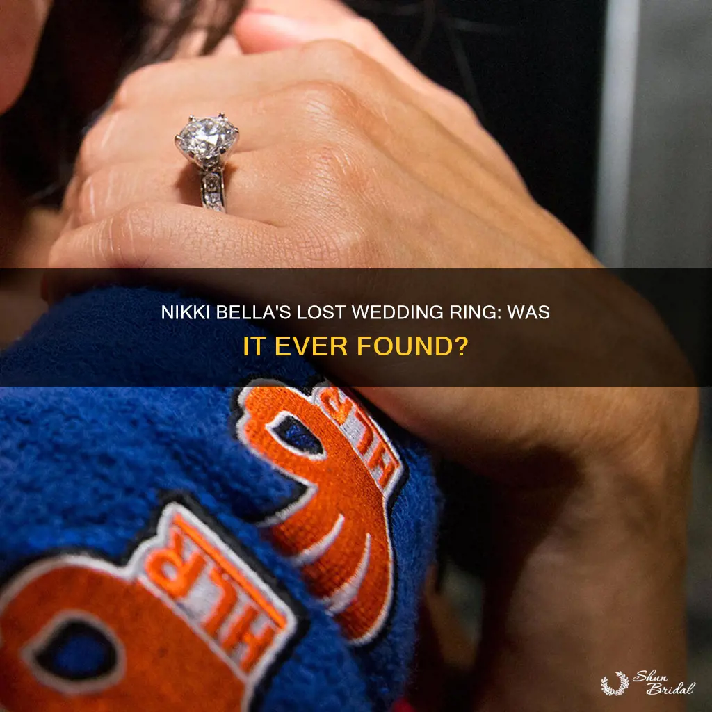 did nikki bella ever find her wedding ring