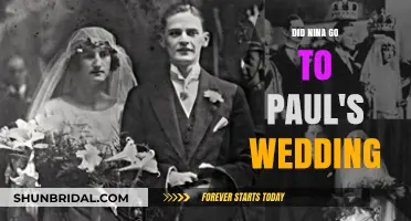 Did Nina Attend Paul's Wedding? Unraveling the Mystery and Speculations