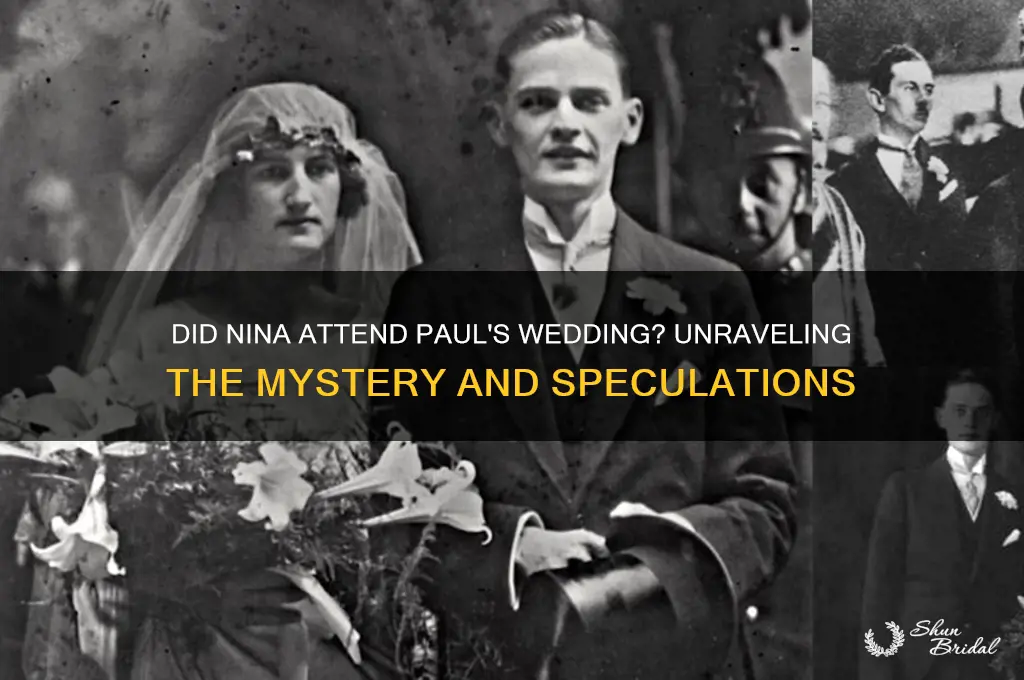 did nina go to paul