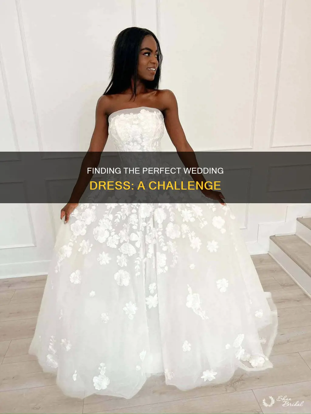did not like the wedding dress