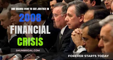 Obama's 2008 Financial Crisis Pledge: Justice for the Economic Meltdown?