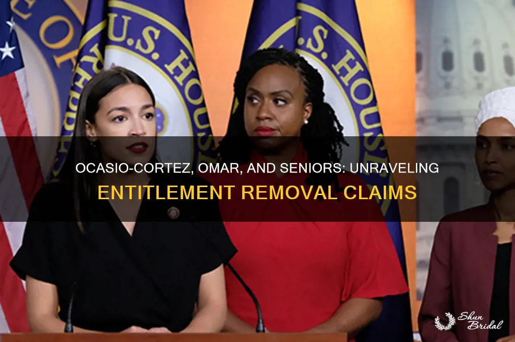 did ocasio-cortez and omar vow to remove senior