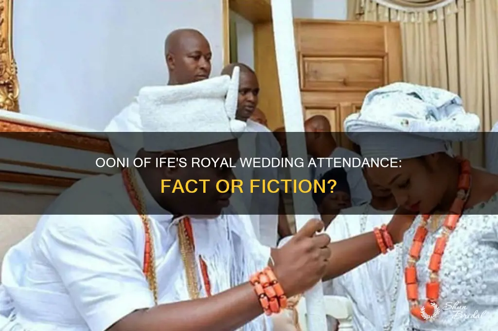 did ooni of ife attend the royal wedding