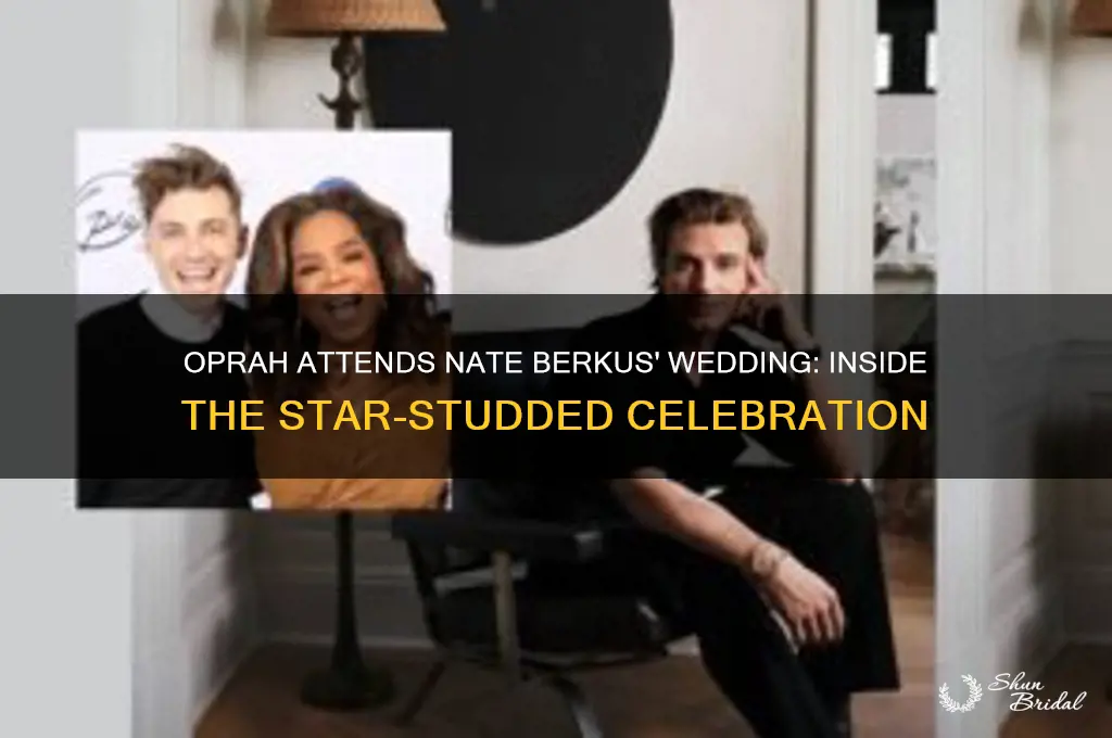 did oprah go to nate berkus wedding