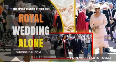 Oprah Winfrey's Solo Appearance at the Royal Wedding: Fact or Fiction?