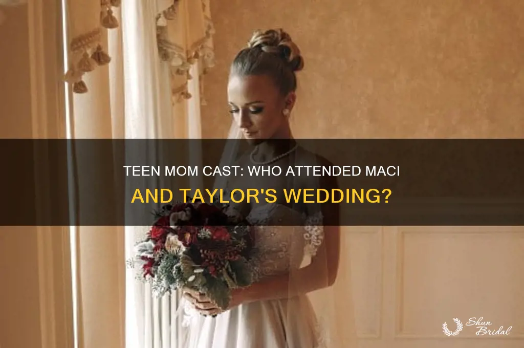 did other cast members go to maci and taylors wedding
