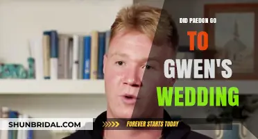 Paedon's Absence: Unraveling the Mystery of Gwen's Wedding