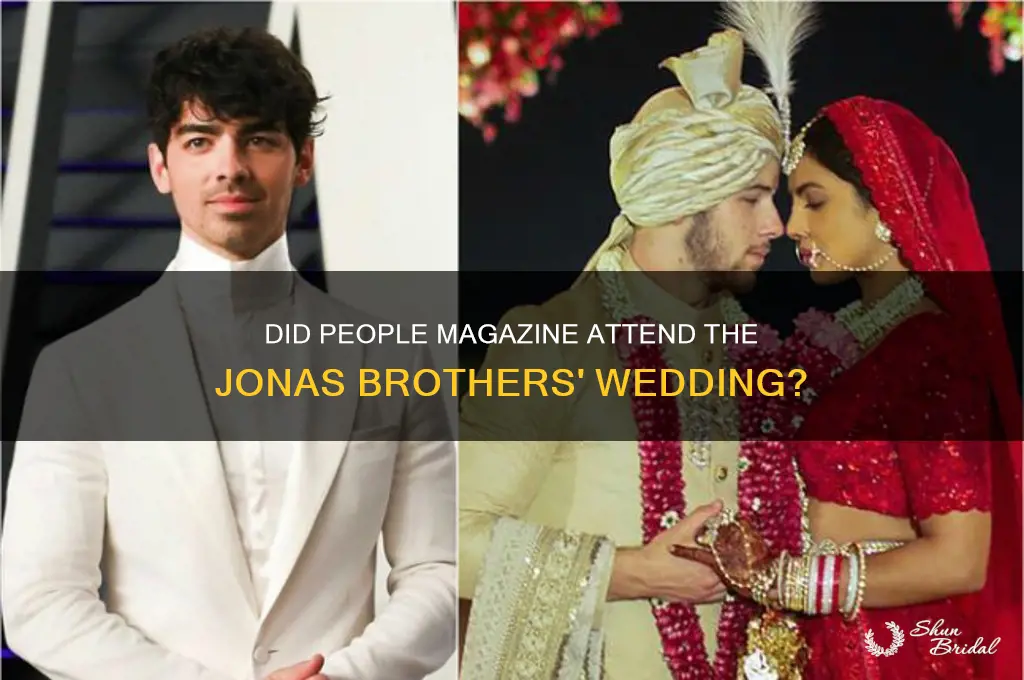 did people magazine go to jonas wedding
