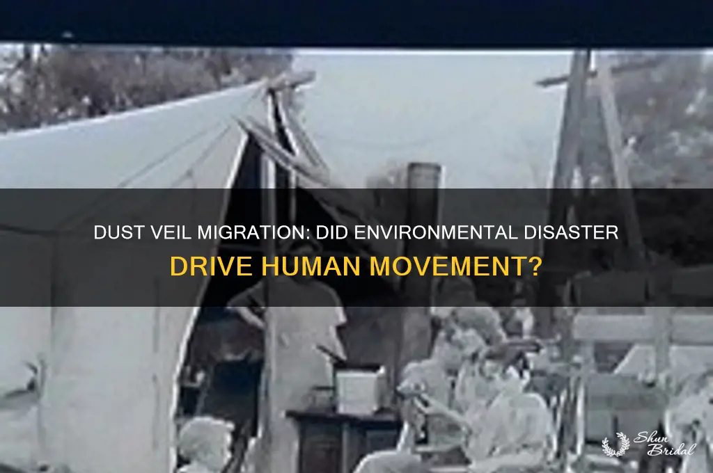 did people migrate because of the dust veil
