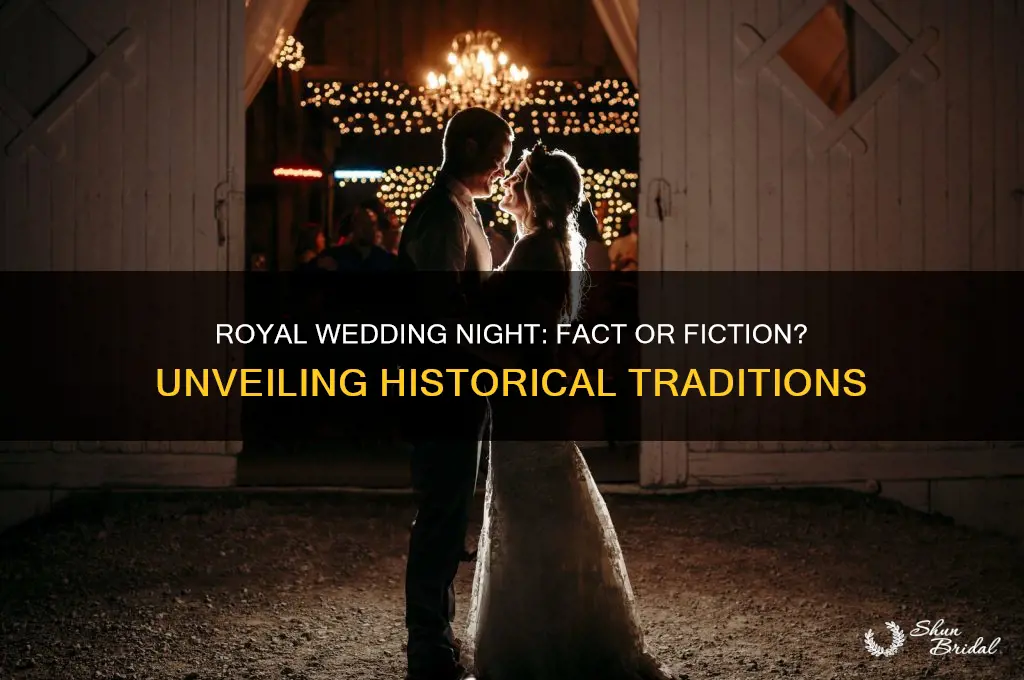 did people really watch the royals on their wedding night