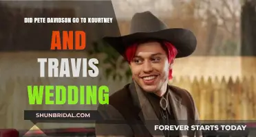 Pete Davidson's Absence at Kourtney and Travis' Wedding Explained