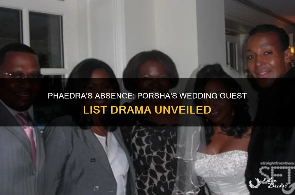 did phaedra go to porsha