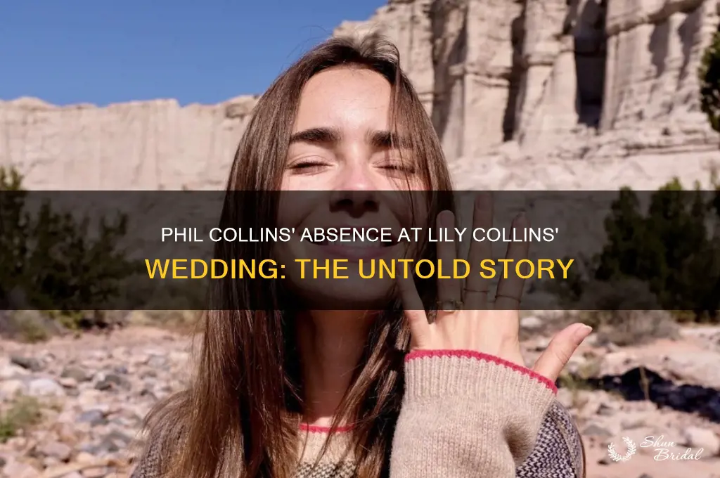 did phil collins go to lily collins wedding