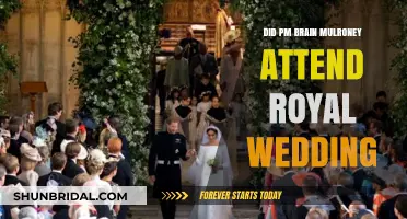 Did PM Brian Mulroney Attend the Royal Wedding?