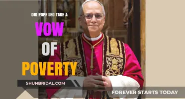 Pope Leo's Vow of Poverty: Fact or Historical Misconception?