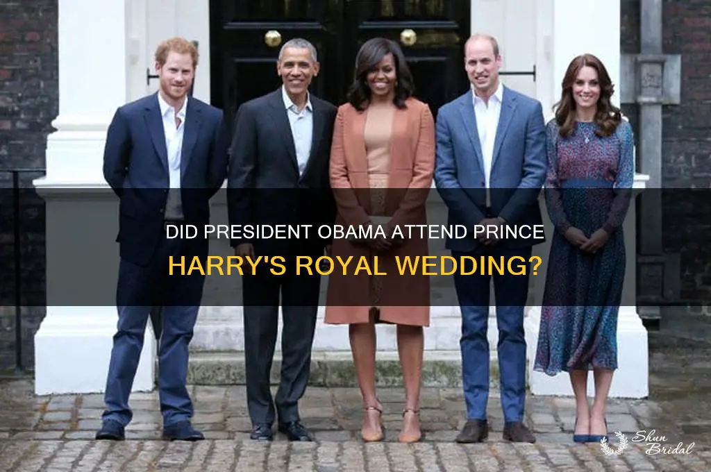 did pres obama go to prince henry wedding