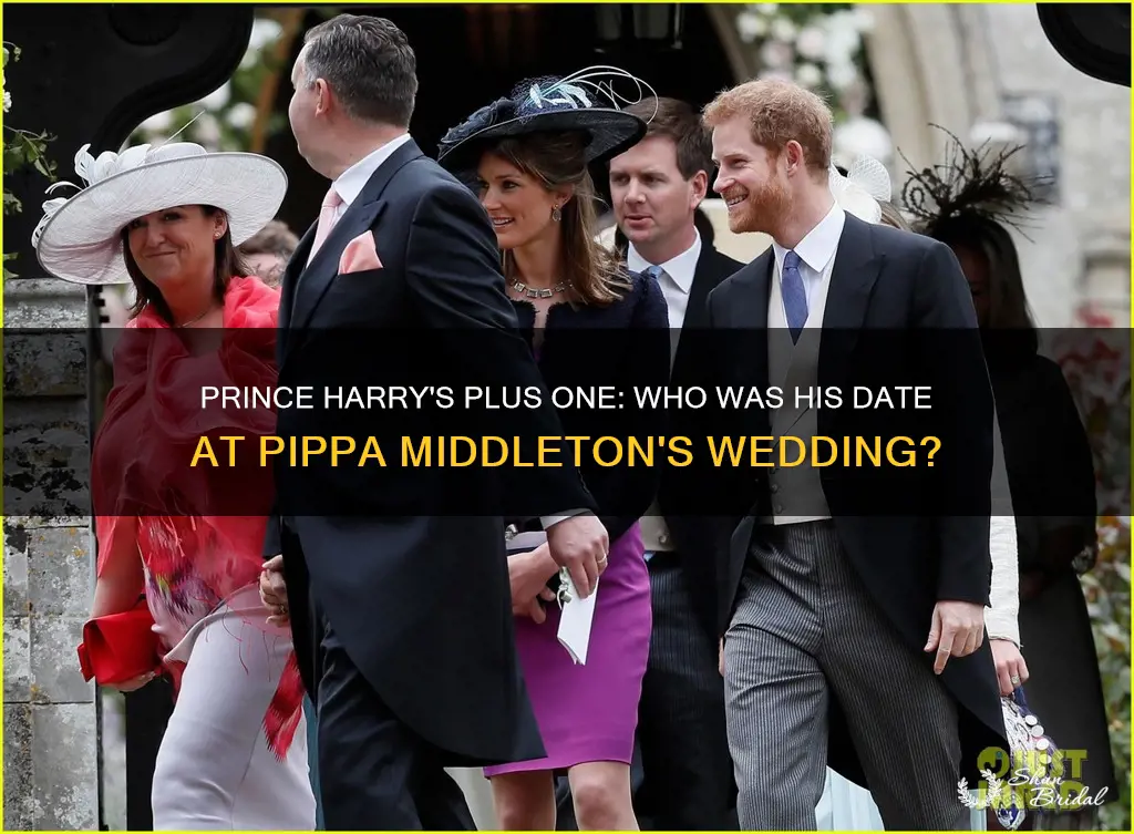 did prince harry bring date to pippa wedding