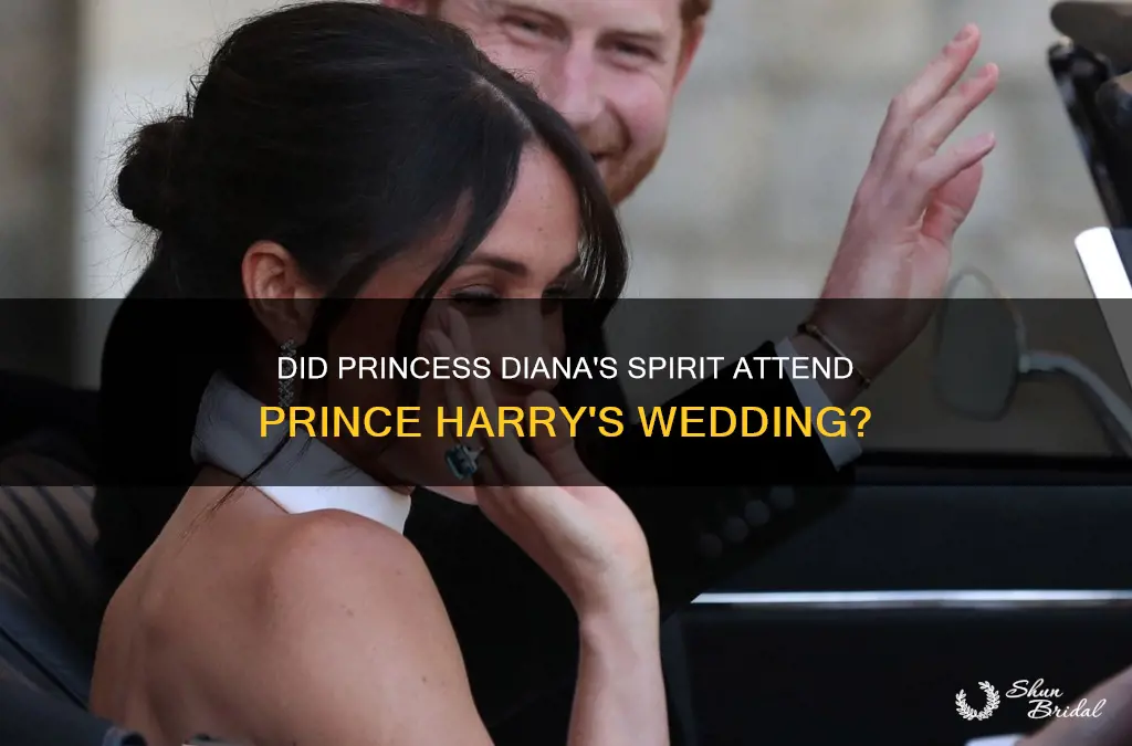 did princess diana mak an appearance at prince harrys wedding