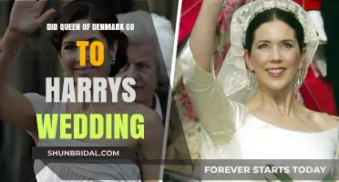 Queen of Denmark's Attendance at Prince Harry's Royal Wedding