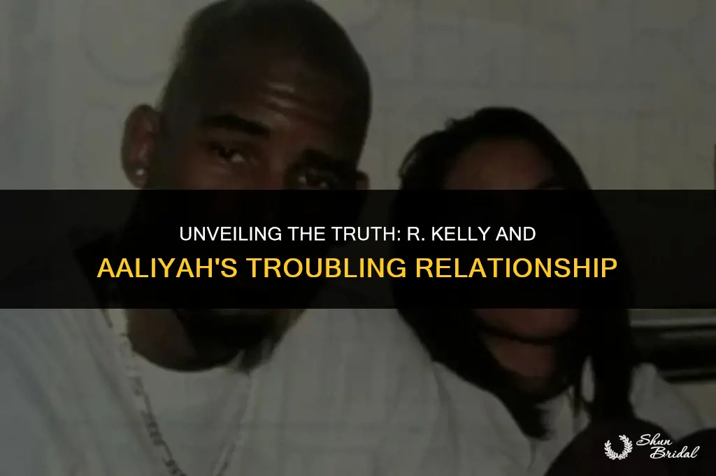 did r kelly groom aaliyah