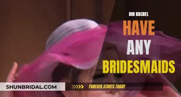 Who Were Rachel's Bridesmaids?