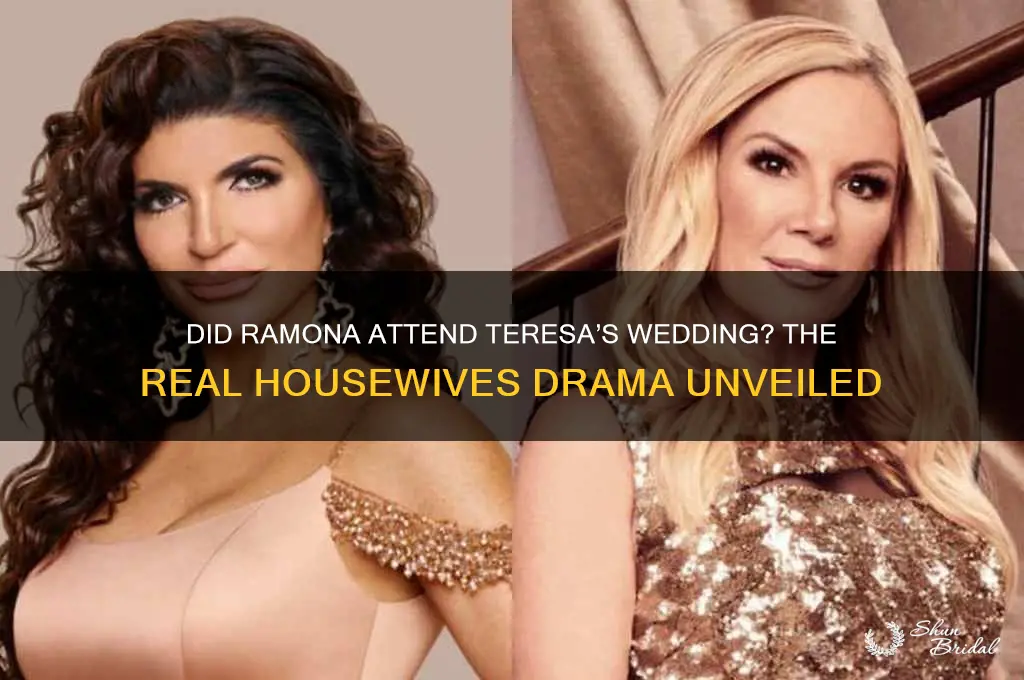 did ramona go to teresa wedding