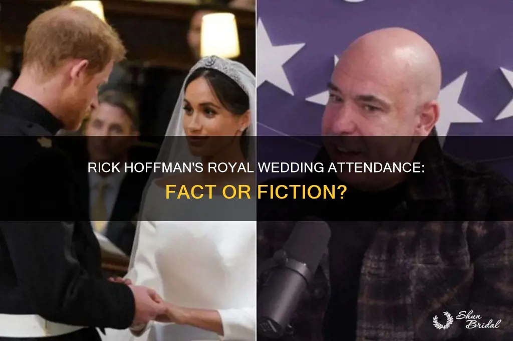 did rick hoffman attend the royal wedding