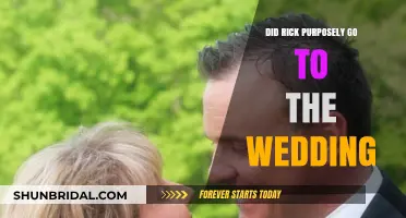 Did Rick Intentionally Crash the Wedding? Unraveling the Mystery