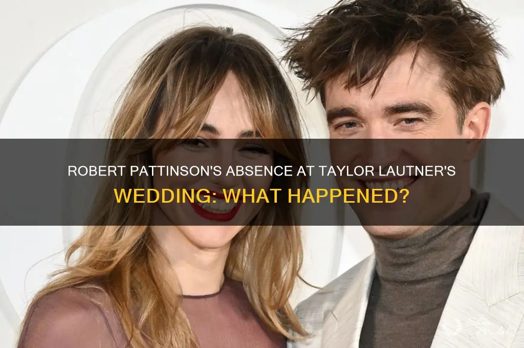 did robert pattinson go to taylor lautner