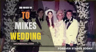 Roger's Absence: The Mystery of Mike's Wedding Day