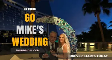 Ronnie's Absence at Mike's Wedding: What Really Happened?