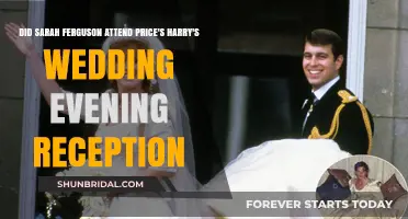 Sarah Ferguson: Harry's Wedding Reception Guest