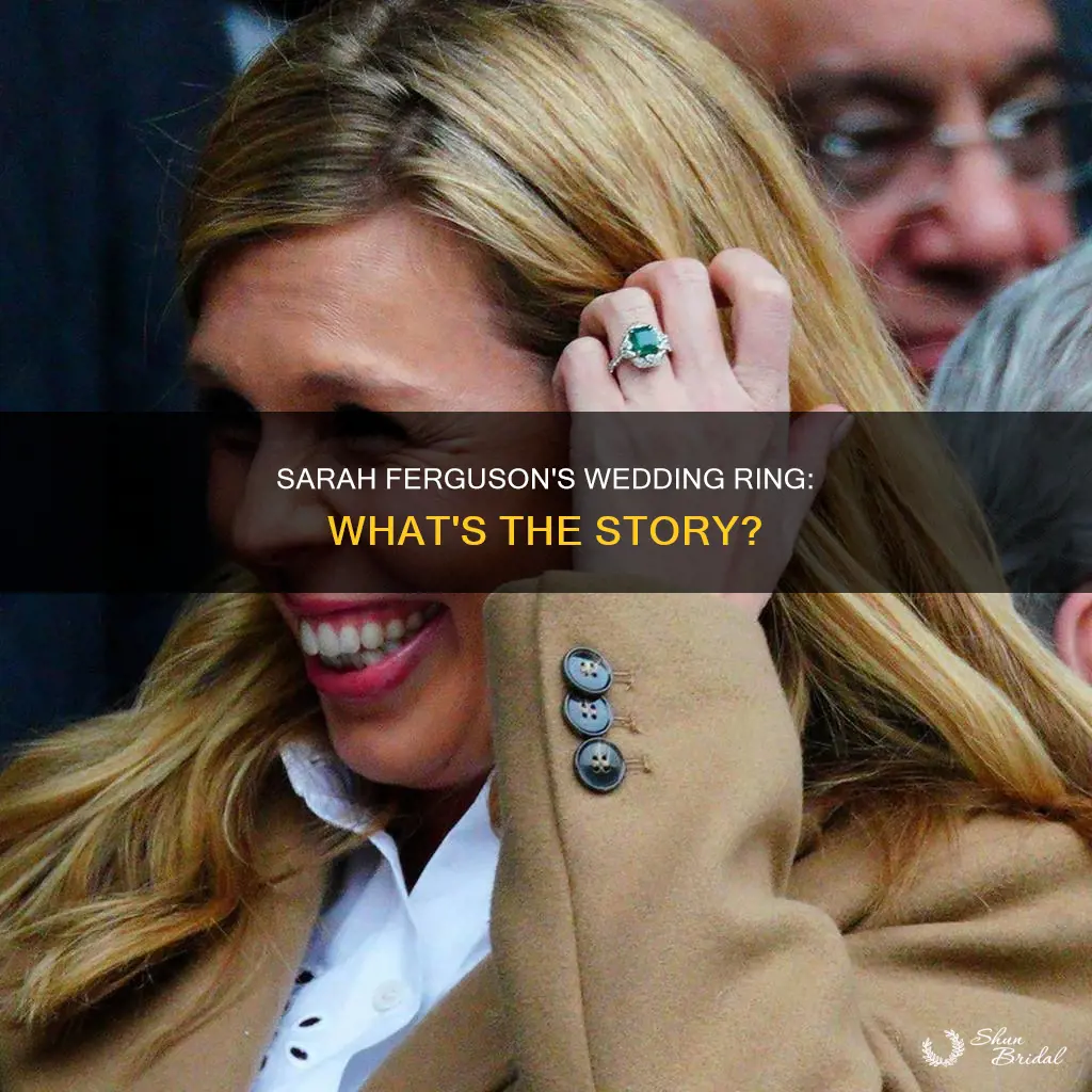 did sarah ferguson keep her wedding ring
