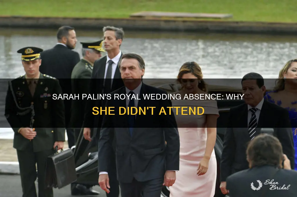 did sarah palin go to the royal wedding
