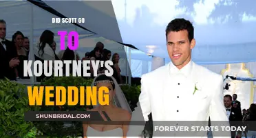 Did Scott Attend Kourtney's Wedding? The Truth Revealed