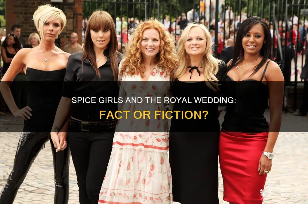 did spice girls perform for royal wedding
