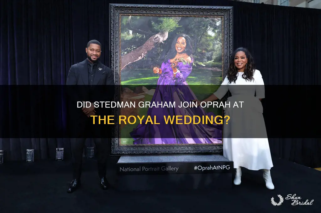 did steadman accompany oprah to royal wedding