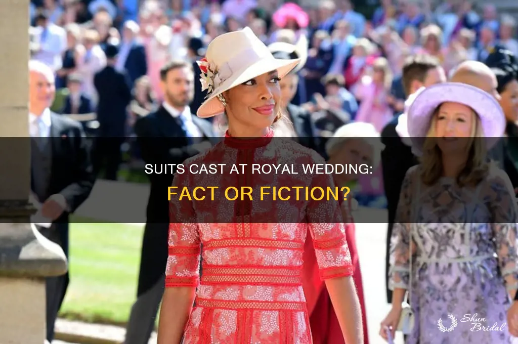 did suits cast attend royal wedding