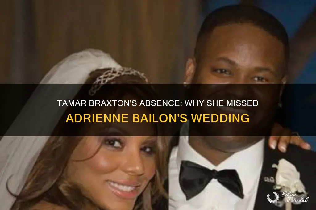 did tamar go to adrienne wedding