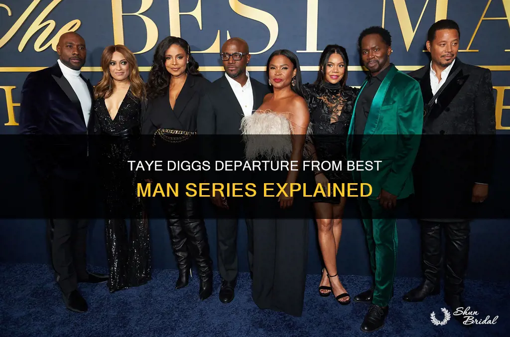 did taye diggs leave the best man series