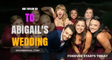 Taylor Swift's Absence: Did She Attend Abigail's Wedding?