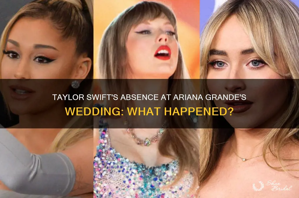 did taylor swift go to ariana grande