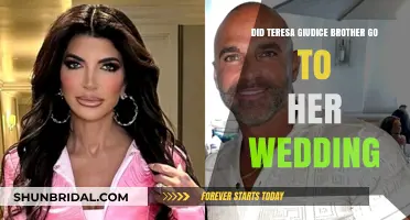 Teresa Giudice's Wedding: Did Her Brother Attend the Ceremony?