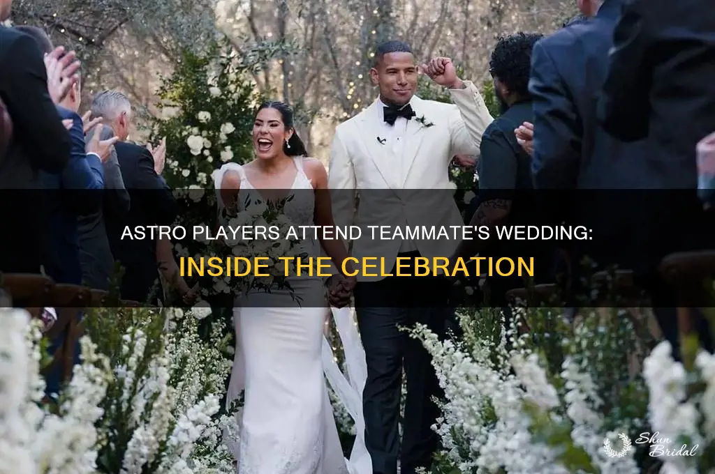 did the astro players go to the wedding