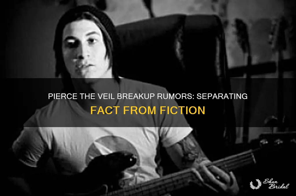 did the band pierce the veil break up