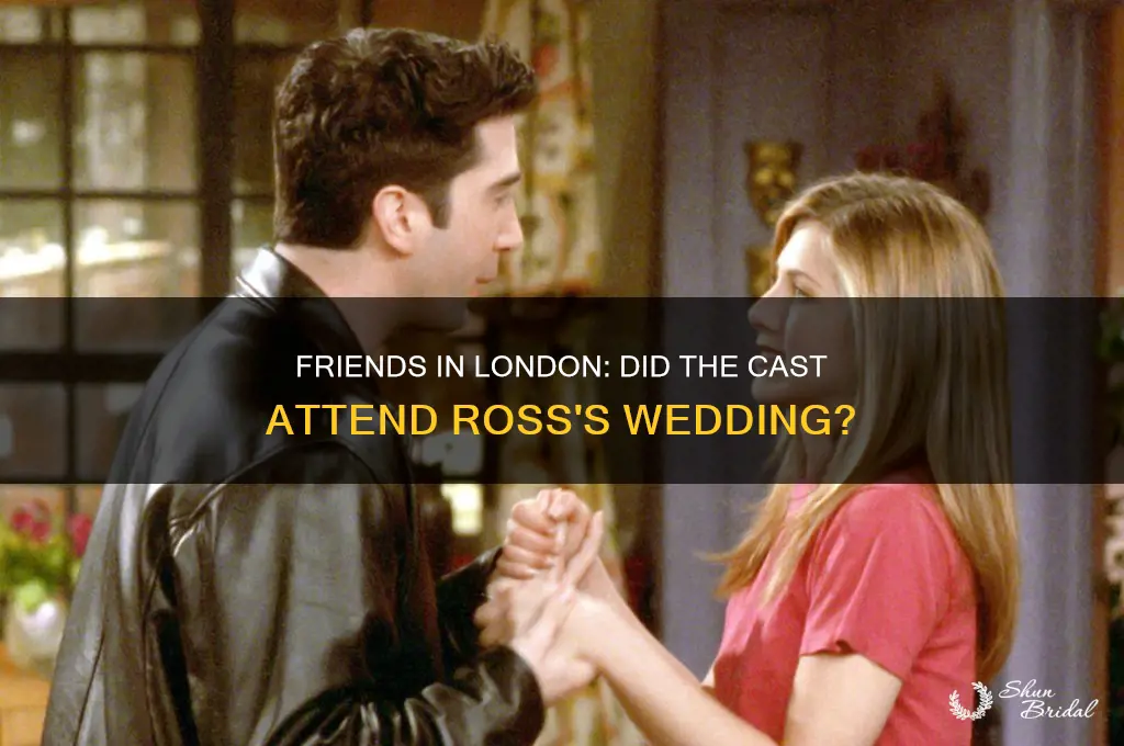 did the cast actually go to london for ross