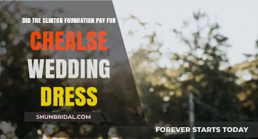 Who Paid for Chelsea's Wedding Dress? Clinton Foundation or Clintons?