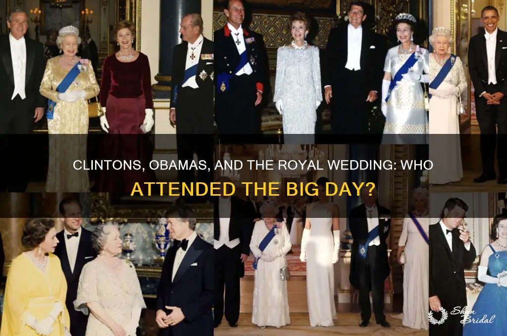 did the clintons and the obamas attend the royal wedding