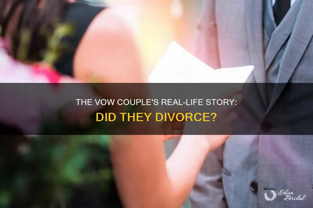 did the couple from the vow get divorced